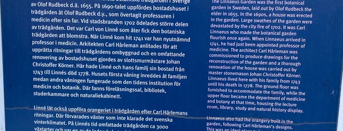 Linnémuseet is one of My to-do-list: Uppsala.