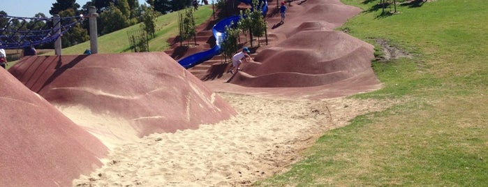 Casey Fields Playground is one of Kickass Playgrounds.