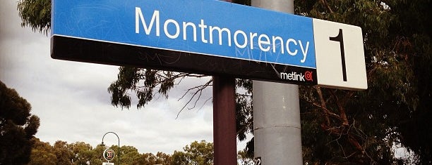 Montmorency Station is one of Melbourne Train Network.