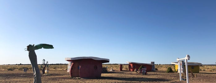 Flinstones Campground is one of Tempat yang Disukai Heidi.