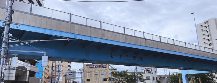 新小岩陸橋 is one of 平和橋通り.
