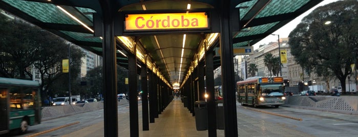 Metrobus - Estación Córdoba is one of BA MetroBus list - All lines.