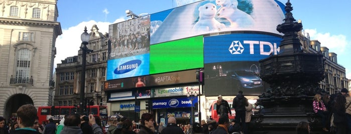 Piccadilly Circus is one of UK Filming Locations.