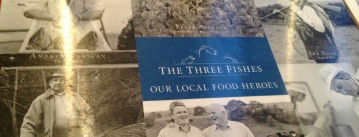 The Three Fishes is one of Phat's Saved Places.