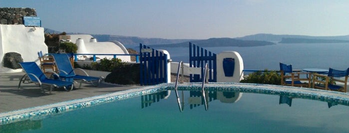 Olympic Villas is one of Santorini hotels.