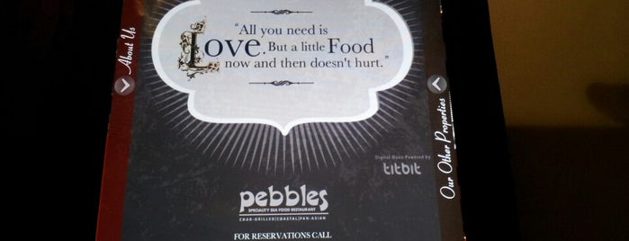 Pebbles Speciality Seafood is one of  can't wait to try these out!.