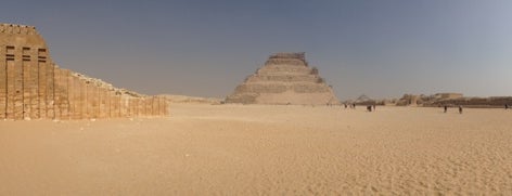 Saqqara Pyramid is one of Cairo Landmarks & Historic Sites.