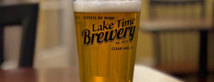Lake Time Brewery is one of Clear Lake IA.