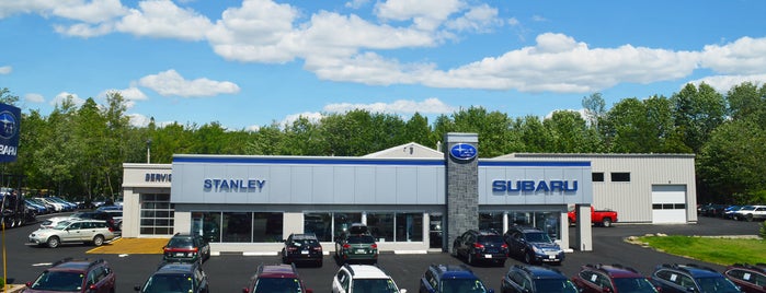 Stanley Subaru is one of Subaru of New England Dealers.