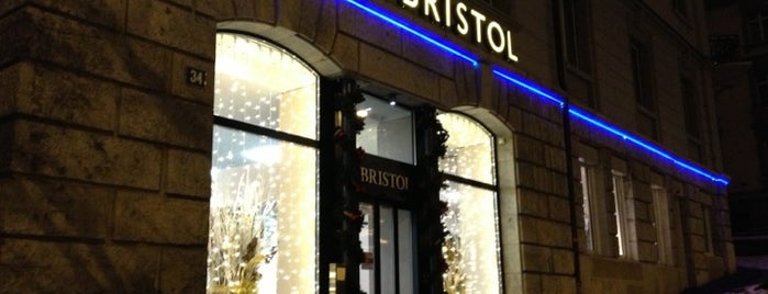 Hotel Bristol is one of Tempat yang Disukai Taylor.