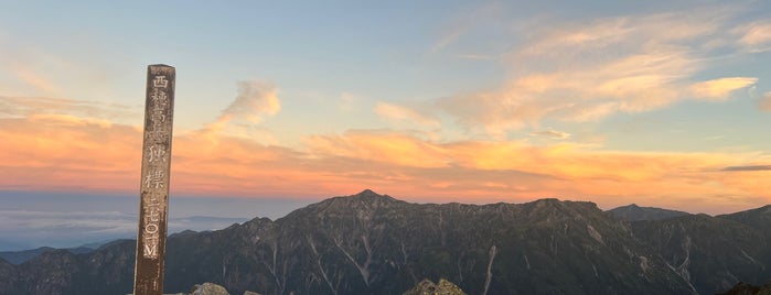 西穂高岳独標 is one of 日本の🗻ちゃん(⌒▽⌒).