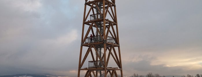 Rozhledna Stachelberg /Eliška/ is one of Czech - Krkonošské výhledy.