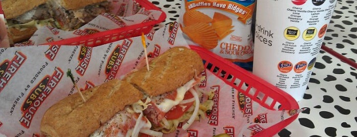 Firehouse Subs is one of Pelham Road/Patewood.
