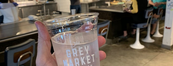 The Grey Market is one of Locais salvos de Stacy.