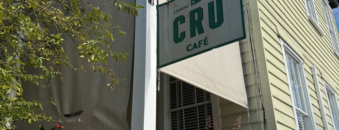 Cru Cafe is one of Ashley's Favs.