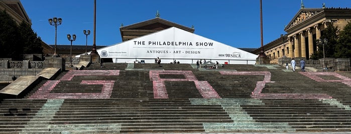 Art Museum Steps is one of Philly.