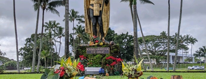 King Kamehameha Statue, Hilo is one of Lieux qui ont plu à Conor.