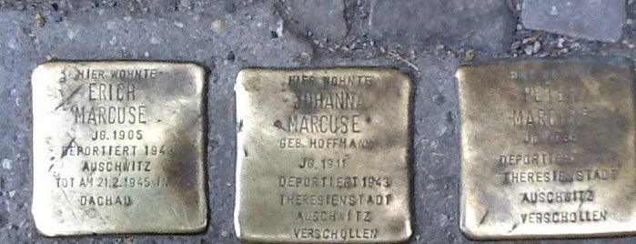 Stolpersteine is one of New4sqVenues.