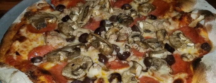 Salty Caper Wood Fired Pizza is one of Mans Greatest Food.