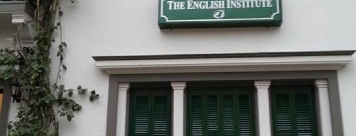 The English Institute is one of Locais curtidos por Ana.