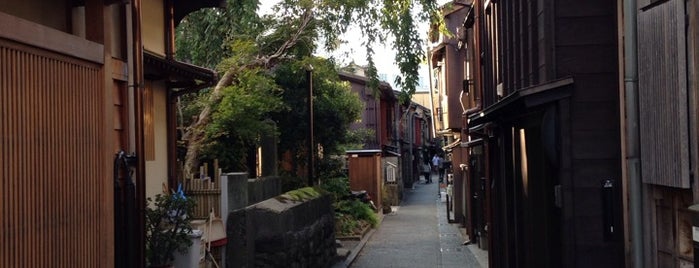 主計町茶屋街 is one of 東日本の町並み/Traditional Street Views in Eastern Japan.