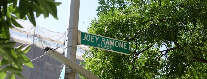 Joey Ramone Place is one of NYC.