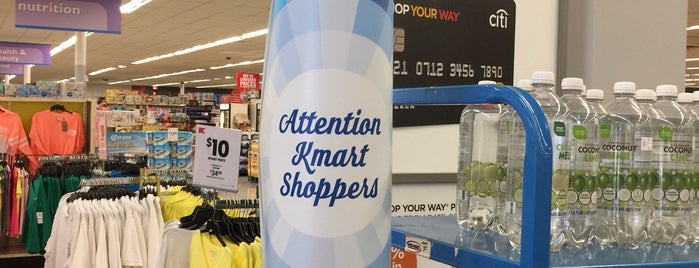Kmart is one of Places Merchandised/Reset/Demos.