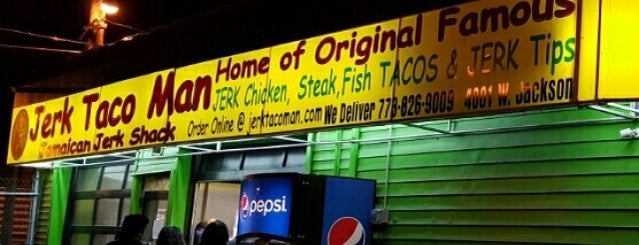 Jerk Taco Man is one of Food!.