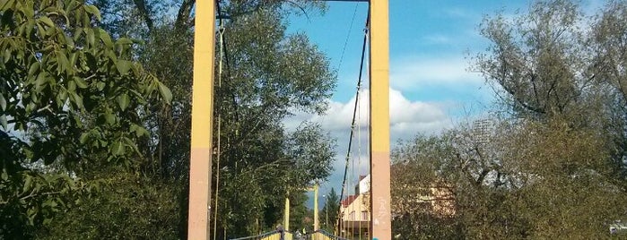 Ужгородський підвісний міст / Uzhhorod hanging bridge is one of Мій список.