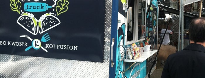 Koi Fusion Truck is one of Portland.