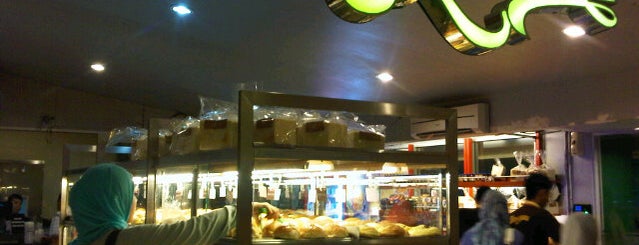 Brasserie | Bakery & Café is one of Palembang. South Sumatra. Indonesia.