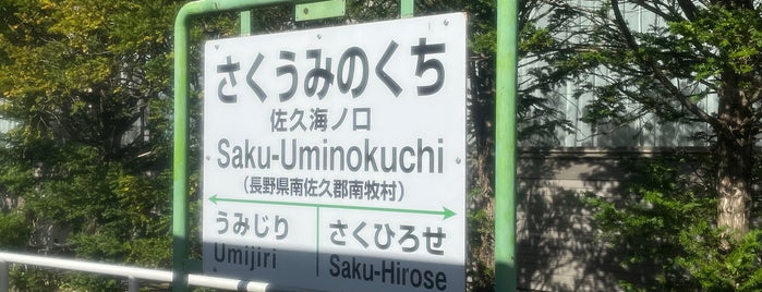 Saku-Uminokuchi Station is one of Posti che sono piaciuti a Minami.