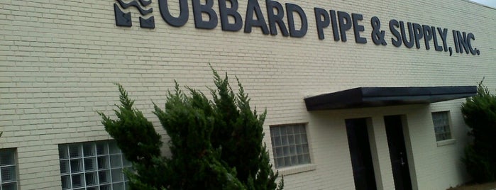 Hubbard Pipe and Supply is one of Work.