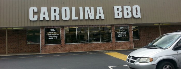 Carolina BBQ is one of Highly Recomend.