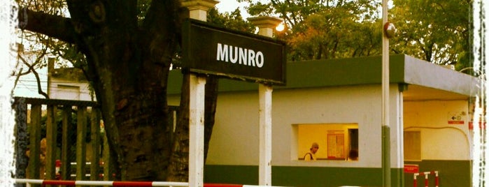 Estación Munro [Línea Belgrano Norte] is one of Lugares donde fuí..