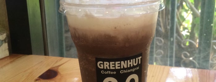 GreenHut coffee is one of Lugares favoritos de Jen.