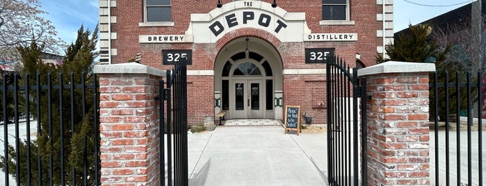 The Depot Craft Brewery and Distillery is one of Reno.