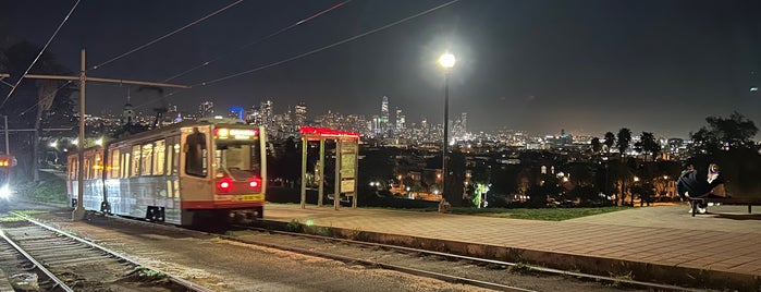 MUNI Metro Stop - Church & 20th is one of places I be..