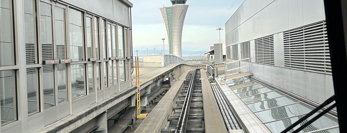 SFO AirTrain Station - International Terminal A is one of airports.