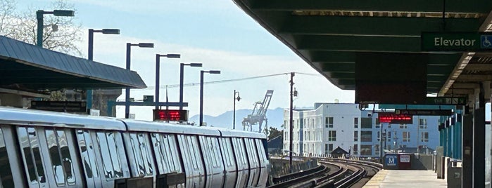 West Oakland BART Station is one of Bay Area Transit.