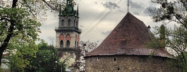 The Powder Tower is one of Lviv.