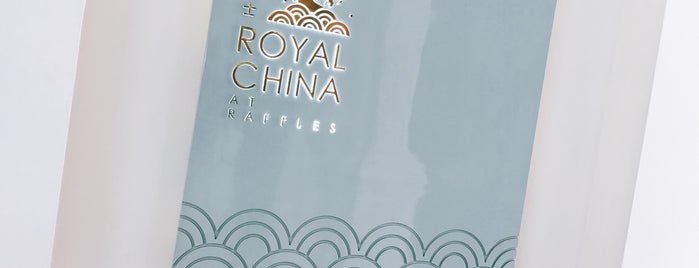 Royal China at Raffles is one of Chinese restaurants.