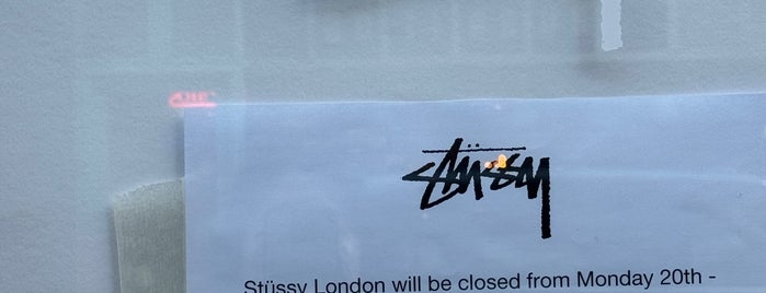 Stussy is one of London.
