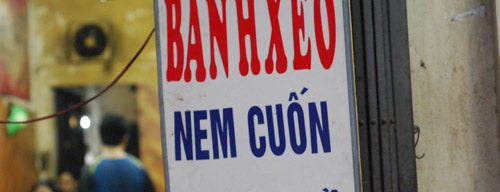 Bánh Xèo Nem Cuốn is one of ăn uống Hn.