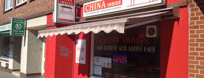 China Imbiss is one of Restaurants in Hamburg, in denen ich speiste.