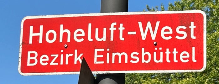 Hoheluft-West is one of Hamburg: Stadtteile.