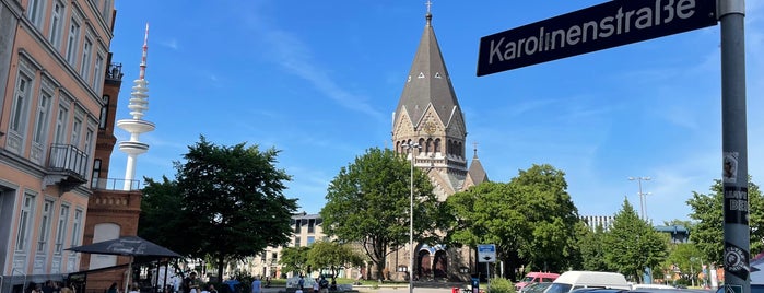 Karolinenplatz is one of Best of Hamburg.