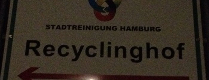 Recyclinghof Billstedt is one of Hamburg: Recycling.