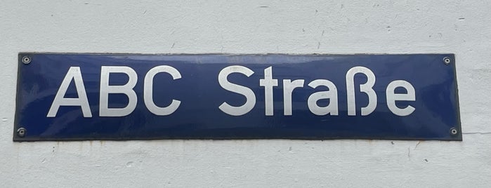 ABC-Straße is one of Deutschland been.