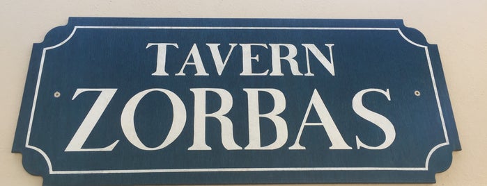 Tavern Zorbas is one of Restaurants in Europa, in denen ich speiste.